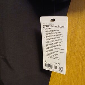 lululemon athletica Smooth Spacer Jogger - Black